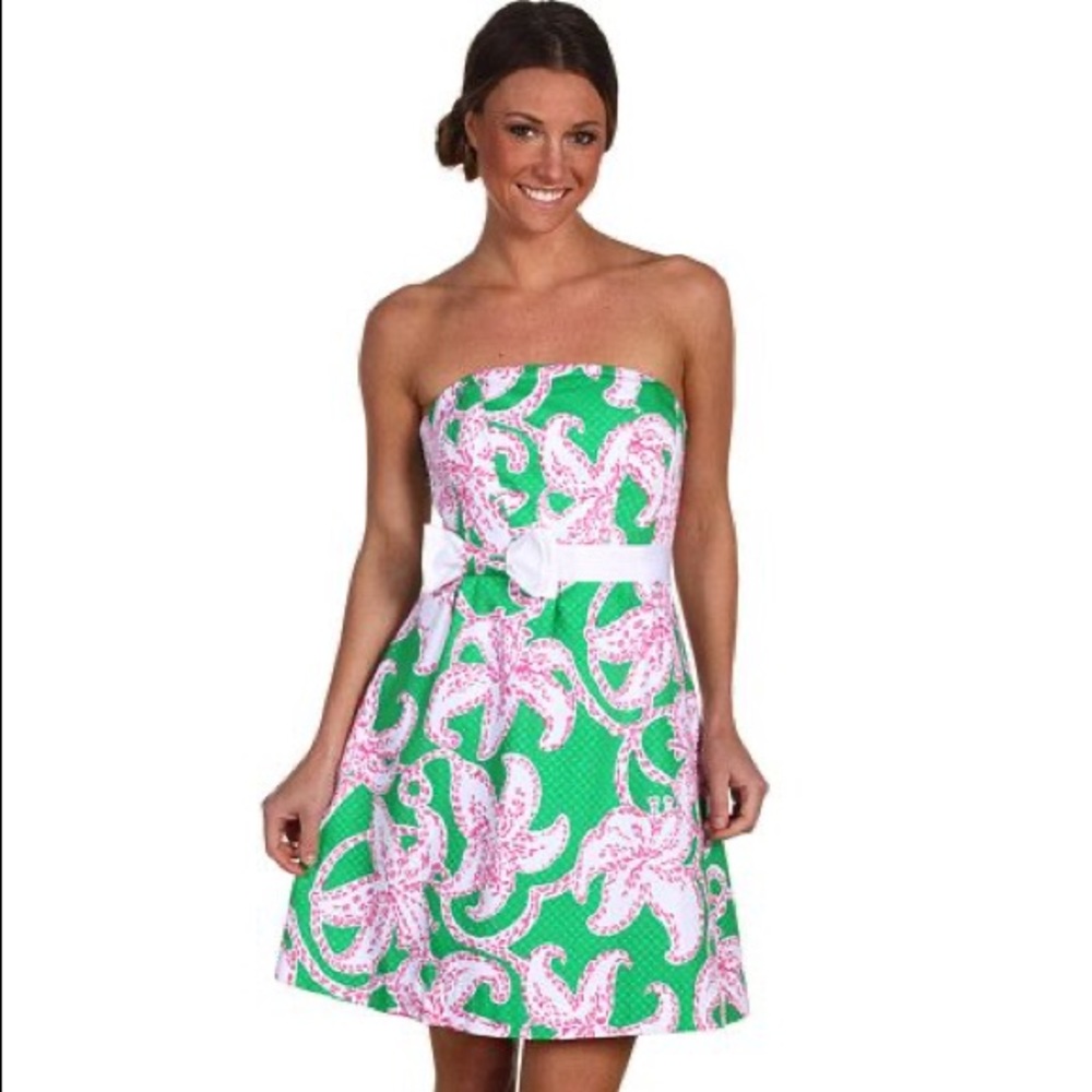 Lily Pulitzer Size 0 Amberly Green and Pink